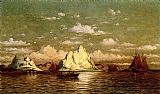 William Bradford Canvas Paintings - Arctic Harbor